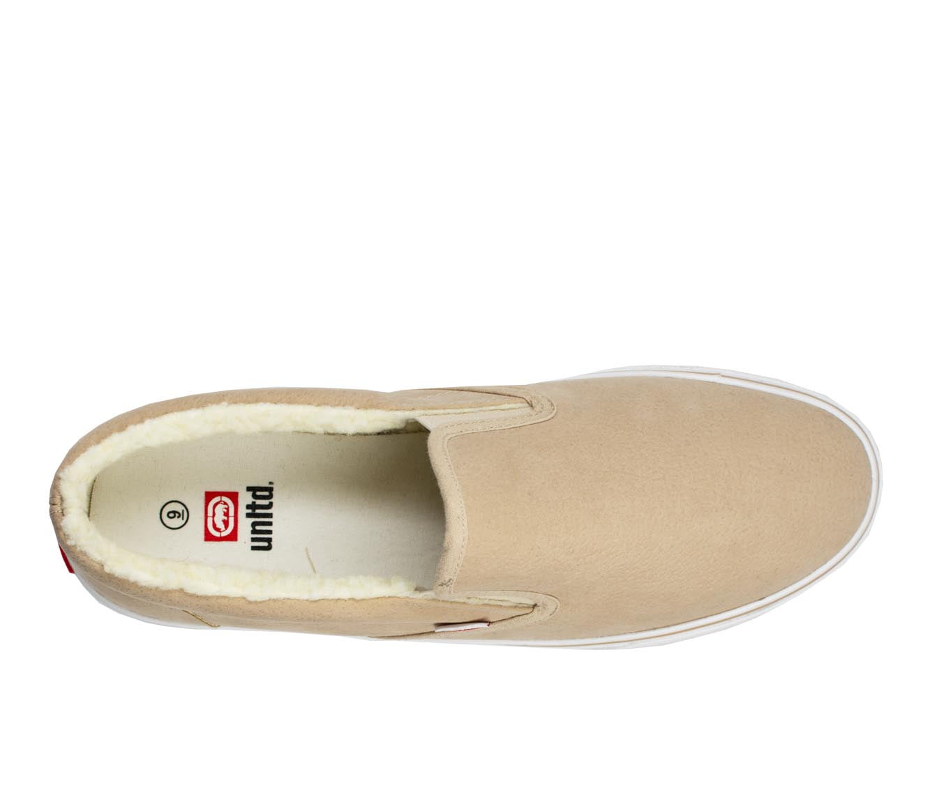 Ecko Unltd. Men's Faux Sherpa Lined Slip On Sneakers