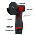 thumbnail image 3 of Angle ,2pcs 1300mah -ion 3 Inch/76mm Tool Battery Button Position 12v Brush Kit Tool W/ 2pcs Brush Kit Disc Hand 6pcs Disc 1300mah -ion Battery Twirltide Inch/ 76mm Tool, 3 of 7