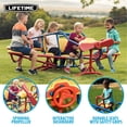 thumbnail image 6 of Lifetime Kid's Ace Flyer Metal Teeter Totter, Yellow, Red and Blue (151110), 6 of 11