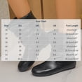 thumbnail image 3 of SAWOBUUN Women's Slouchy Ankle Boots Faux Leather Round Toe Flat Sole Slip On Non Slip Comfort Casual Winter Booties, 3 of 9
