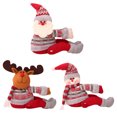 thumbnail image 4 of Matsuzay Navidad cortina hebilla Navidad ventana Tieback gancho regalo para sala de estar dormitorio Kits de decoración para fiestas No.03, 4 of 6