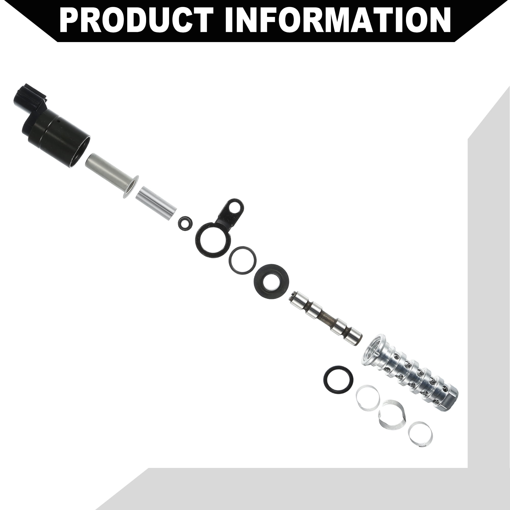 Engine Variable Valve Timing VVT Solenoid for Infiniti QX4 2001 - 2003 / Inner / Durable Metal / 2 Pcs