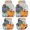 Khaki Orange Green Blue, variant on Purple Checkered Car Floor Mats 4 Pieces, Front & Rear Auto Carpet Mats Full Set with Rubber Backing, Farmhouse Buffalo Plaid Universal All Weather Car Floor Protectors for SUV Truck Van