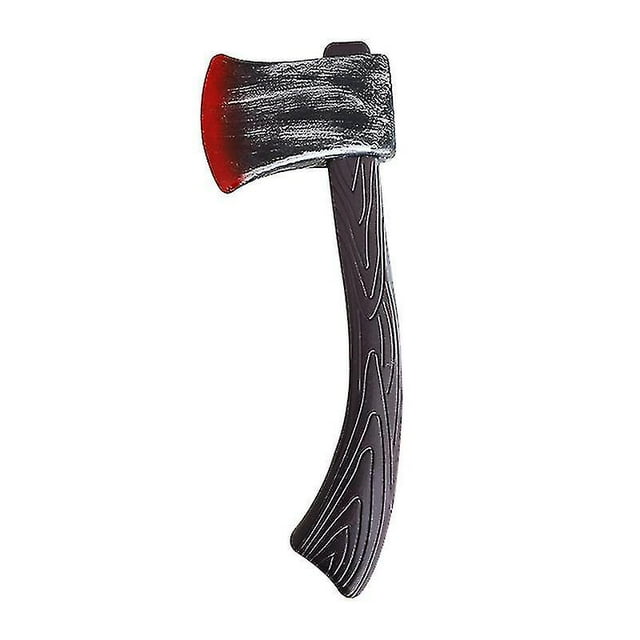 Hacha de plástico para simulación de arma de Halloween, Bloody Haunted House