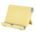 thumbnail image 3 of pitrice Desktop Phone Holder Foldable Anti Slip Mobile Phone Table Stand Cellphone Folding Bracket, Yellow, 3 of 7