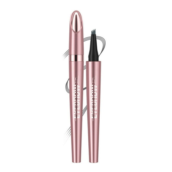 EARKITY Eyebrow Pencil, Eyebrow Microblading Pen, Waterproof Long-Lasting Microblading Pencil for Eyebrows, Eyebrow Pen Micro 4 Point Brow Pen, Microblading Pen for Natural Looking Brows Makeup