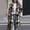 Khaki, variant on Floleo Women's Plaid Long Coat Open Front Lapel Collar Casual Winter Warm Outerwear with Pockets Button Down Full Length Jacket