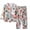 Multicolor#4, variant on Tnhcen Women's Cotton Linen Style Sleepwear Set - Long Sleeve Button Front Floral Print Tops + Elastic Waist Pants Pajamas Set Homewear (XL-5XL)