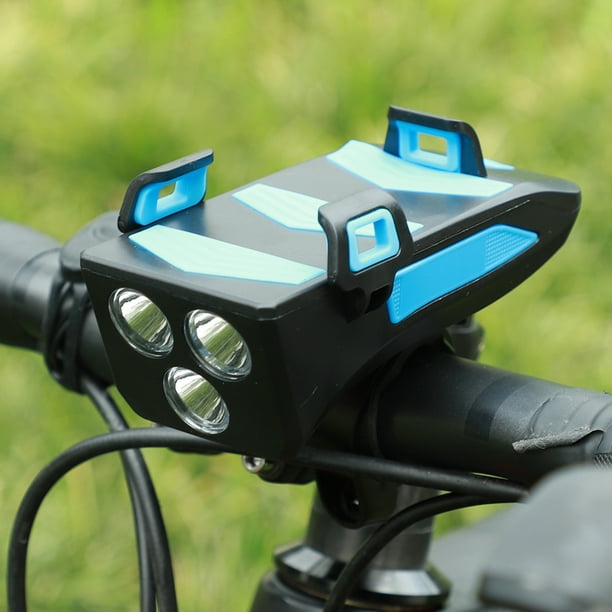 WEST BIKING 4-in-1 Bike Light with Phone Holder, USB Charger