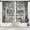 06grey, variant on Kitchen Curtains Rustic Farmhouse 55x36 Inch Rod Pocket Country Short Small Barn Fork and Spoon Wooden Wood Plank Board Vintage Printed Cafe Window Curtains Drapes Treatment Fabric 2 Panels