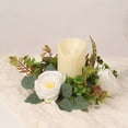 thumbnail image 4 of Boreal Craft Candles Flower Garlands Autumn Flower Arrangement Columns Candle Holders Weddings Roses Sunflowers Candle Cups Candle Holders Banquet Tables Central Decorative Party Dresses for Teens, 4 of 5