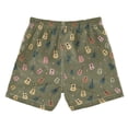 thumbnail image 7 of FORMRS Boys Swim Trunks Quick Dry Mesh Lining Beach Boardshorts, Sizes XS-XL, Cartoon Guitar Pattern, 7 of 7