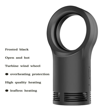 

Tuscom Air Conditioner Leafless Electric Fan Home Desktop Bladeless Heaters Space Air Warmer Fan Fans for Home Portable Air Conditioner