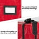 thumbnail image 5 of Xihbxyly Bolsa para Árbol de Navidad, Tejido de Polietileno, Resistente a Desgarros y Perforaciones, Fácil de Usar con Cierre de Cremallera, Gran Capacidad para Decoraciones, Diseño Compacto, Color R, 5 of 7