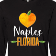 thumbnail image 4 of Inktastic Naples Florida Orange in Heart Long Sleeve T-Shirt, 4 of 5