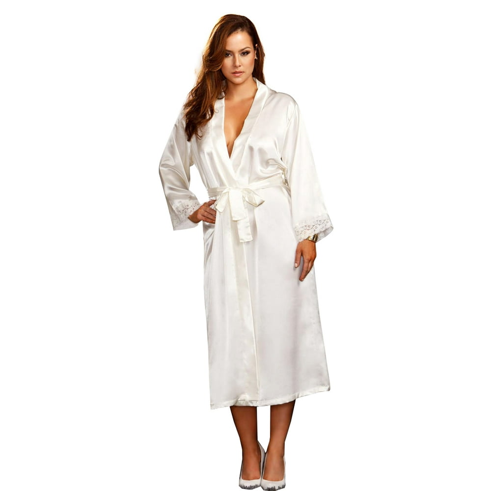 plus size gown robe sets