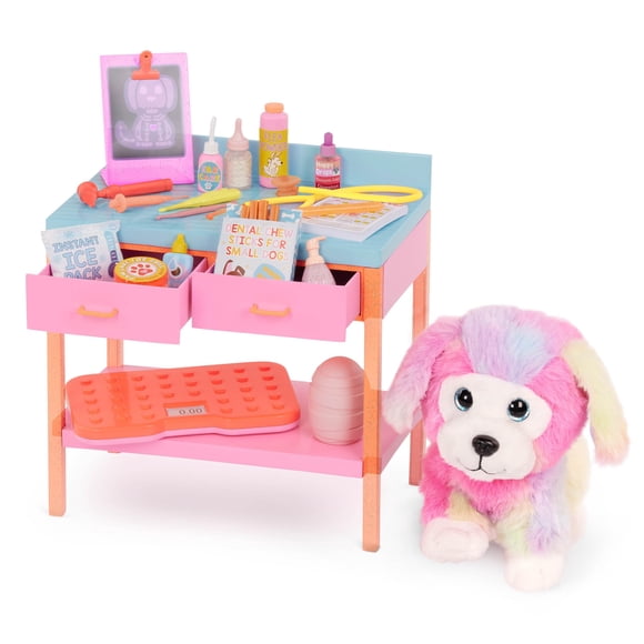 Set veterinario para muñecas de 14 pulgadas Glitter Girls