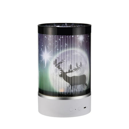 

Starry Sky Projection Lamp USB Rechargeable Decoration Light Sleep Lamp Stage Light with Remote Control 5 Colorful Delicate Posters for Dinner Cafe Restaurant Home