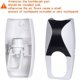 thumbnail image 3 of Soporte para cepillos de dientes Pasta de dientes Squeeze 2 en 1 Set-Negro Fokelyi WMYD-35, 3 of 7