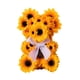 thumbnail image 1 of Muñeco de oso de girasol para decoración de jardín, enano de girasol de verano, decoración de Acción de Gracias, 1 of 6