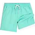 thumbnail image 2 of DAKIMOE Mens Swim Trunks with Compression Liner Quick Dry Sports Beach Shorts for Men Swimming Board Shorts Bathing Suits with Pockets Swimwear Surfing S to XL, 2 of 10