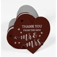 thumbnail image 3 of Inkdotpot Real Silver Foil Thank You From The New Wedding Tags Favor Hang Paper Tags 50 Pieces, 3 of 6