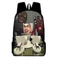 thumbnail image 1 of Skibidi Toilet Printed Backpack Kids Breathable School Book Bags Large Capacity Lightweight Rucksack Travel Daypack Gift, 1 of 1