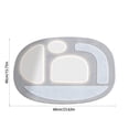 thumbnail image 4 of Xihbxyly Alfombrillas de Baño de Goma, Absorbentes de Agua, Antideslizantes, Modernas, Ideales para La Seguridad En La Ducha, Fáciles de Limpiar y Un Elegante Complemento Decorativo., 4 of 7