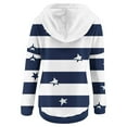 thumbnail image 4 of PATLOLLAV Womens Hooded Print Long-Sleeve Sweatshirt Casual Blouse Pullover Tops, 4 of 6