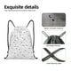 thumbnail image 4 of Fotbe Airplane Bolsa Mochila con Cordón Estampada, Bolsa de Gimnasio Deportiva, Bolsa Cinch, Bolsa con Cordón para Hombres y Mujeres-Medium, 4 of 6
