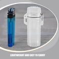 thumbnail image 2 of MOVTOTOP Portable Protective Lighter Case in Transparent Plastic for Travel and Outdoor Activities 2pcs, 2 of 8