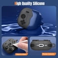 thumbnail image 4 of Comvin Compatible with Apple Airpods 4 Case Cover with Cleaner Kit & Keychain, Cool Funny Silicone Protective Case for Airpods 4th Generation 2024 for Men Boy Gifts, Black, 4 of 9