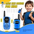 thumbnail image 2 of Kid Walkie Talkies for 3-8 Year Old, Two Way Radios, Toys for Kids Boys 3-5, Robots Walkie Talkie Outdoor Toys for Boys, Birthday Gifts for 3 4 5 6 7 8 Year Old Boys, 2 of 8