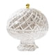 thumbnail image 3 of Frutero/dulcera elevado con tapa y escurridor, decoración de mesa de estilo europeo. Blanco transparente, 3 of 9