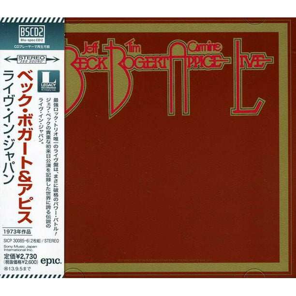 Beck Bogert Appice Live Cd Walmart Com Walmart Com
