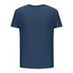 thumbnail image 3 of Fiudx Camiseta de Hombre, Elegante Camiseta de Poliéster, Informal, Manga Corta, Cuello Redondo, Diseño Estampado, para Uso Diario En Primavera y Verano, Corte Moderno, Ligero y Cómodo., 3 of 4