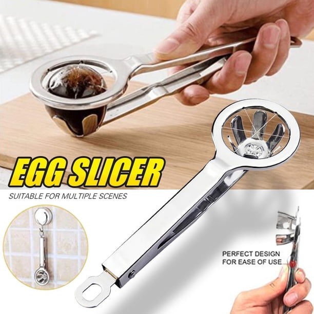 Descuentos Únicos, Cortador manual multifuncional de acero inoxidable, ingenioso, para cocina, cortador elegante, divisor manual Akmoler