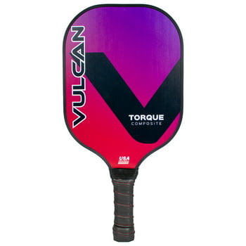 Vulcan Torque Composite Pickleball Paddle (Red/Blue)