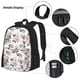 thumbnail image 3 of Balery Rose Flowers Mochila Escolar 3 en 1 para Niños - Mochila Resistente con Lonchera Térmica y Estuche - Mochila Escolar para Niños y Niñas, 3 of 7