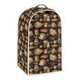 thumbnail image 2 of HELLHERO Coffee Theme Foldable Dust Cover for Home Kitchen There is only one dust cover, 2 of 6