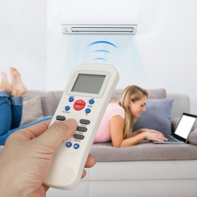 Control remoto de aire acondicionado controlador de acondicionador de carcasa ABS multifunción ahorro de energía portátil para R14 Ce para R14a Ce
