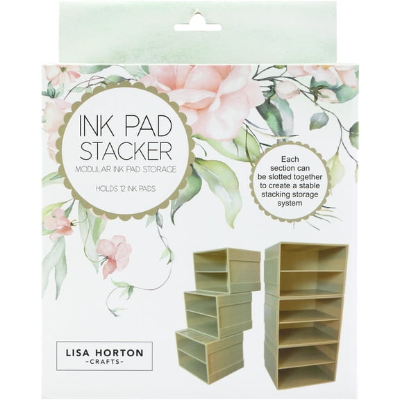 Lisa Horton Crafts Ink Stacker Modular Storage & Stickers-For Ink Pads & Stickers
