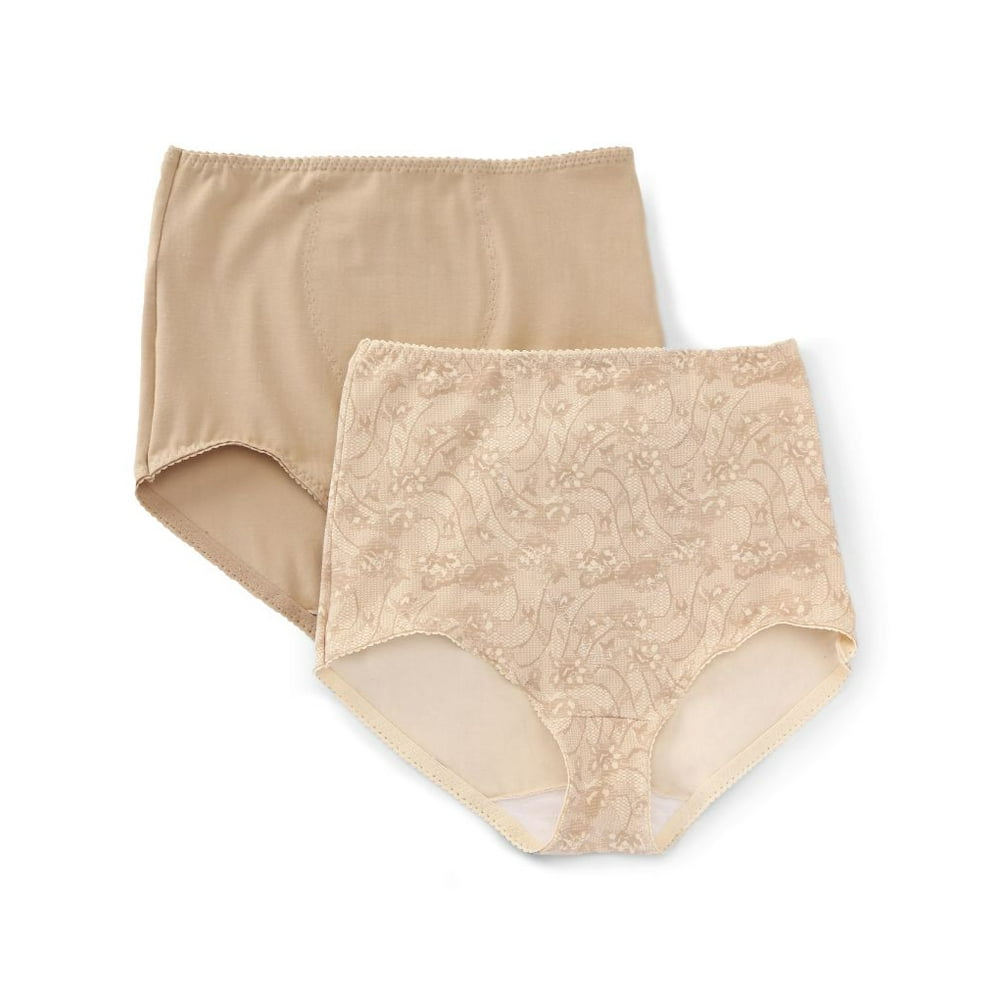 Bali Women's Bali X037 Light Control Stretch Cotton Brief Panty 2