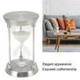 thumbnail image 3 of Metal Hourglass Sand Timer Decorative Vintage High Glossy Sand Replaceable Sandglass Clock, 3 of 5