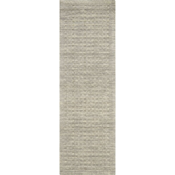 Nourison Perris Textured Indoor Area Rug Charcoal 2'3" x 8'