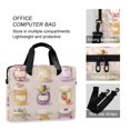 thumbnail image 4 of FORMRS 16" Laptop Sleeve Bag Carrying Case with Handle Travel Shoulder Briefcase, Purple Jam Jars, 4 of 8