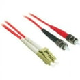 thumbnail image 2 of C2G 1m LC-ST 62.5/125 OM1 Duplex Multimode PVC Fiber Optic Cable - Red - patch cable - 3.3 ft - red, 2 of 2