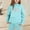 Light Blue, variant on Kids Girls Boys Sweatsuit Set 2 Piece Long Sleeve Black Tracksuit Pullover Hoodie and Jogger Sweatpants Fall Winter Clothes Little Girls Clothes 3-4 Years