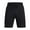 Black/White, variant on Under Armour Mens Rival Fleece Shorts