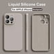 thumbnail image 2 of Funda de silicona líquida de lujo para teléfono, carcasa trasera a prueba de golpes para iPhone 11, 13, 12, 14, 15 Pro Max, 15 Plus, accesorios, 2 of 5
